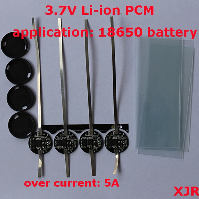 5PCS/Lot 1S 5A 4.2V Lipo ลิเธียมโพลิเมอร์ BMS/PCM/PCB แบตเตอรี่แผงวงจรสำหรับ1แพ็ค18650 Li-Ion แบตเตอรี่