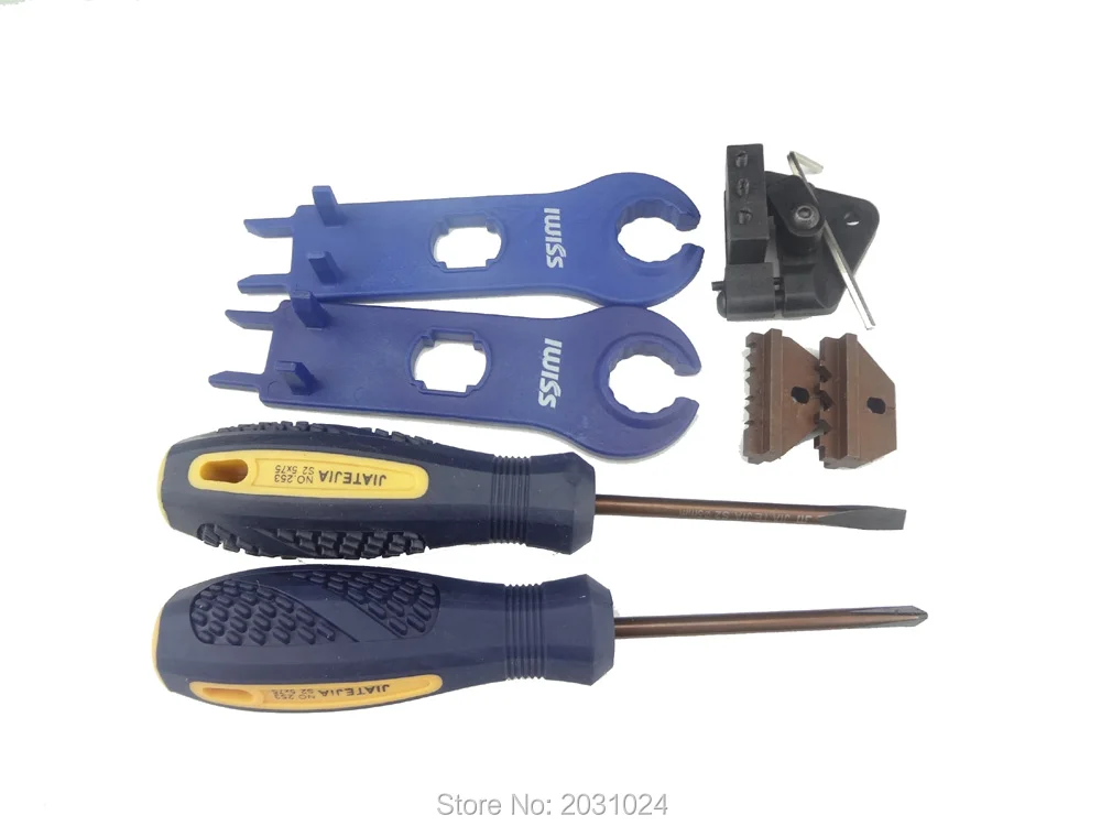 Kit of Solar PV Crimper for MC3 MC4 Connector, Crimping Connector, CRIMPING TOOL