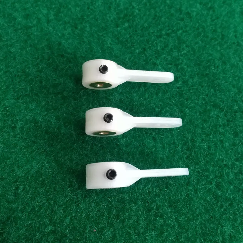 Brazos de timón de 2,1/2,6/3,1/4,1mm de diámetro, brazo de dirección de tren de aterrizaje, accesorios de bricolaje para piezas de aviones RC, 4