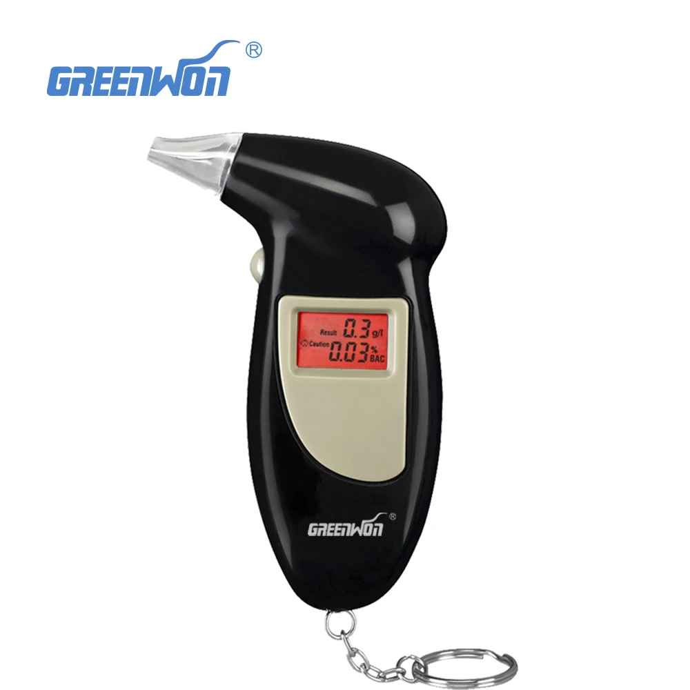 AT-68s Free shipping Ethylotest Digital Ecran avec  embouts ethylometre testeur alcool,Digital Breath Alcohol Tester Breathalyze