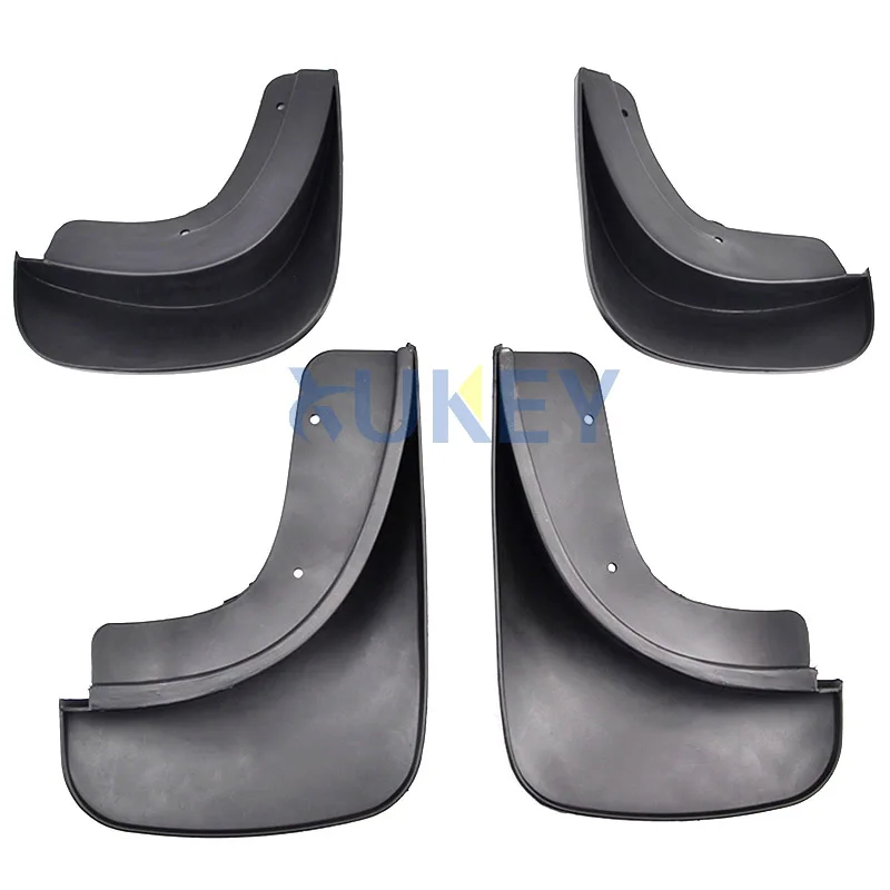 Set Molded Car Mud Flaps For Audi A4 B6 2002-2005 8E Mudflaps Splash Guards Mud Flap Mudguards Fender Styling 2004 2003