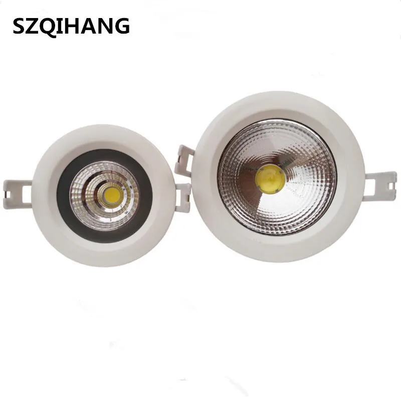 

Waterproof Led Down light COB Ceiling Spot Light 10W 12W 15W 20W ceiling recessed Lights Warm Cool White Indoor Lighting