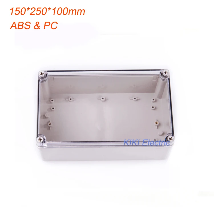 Good Quality box work for terminal /Meter/Switch Enclosure Waterproof IP66 Clear Cover plastic boxes 150*250*100mm DS-AT-1525