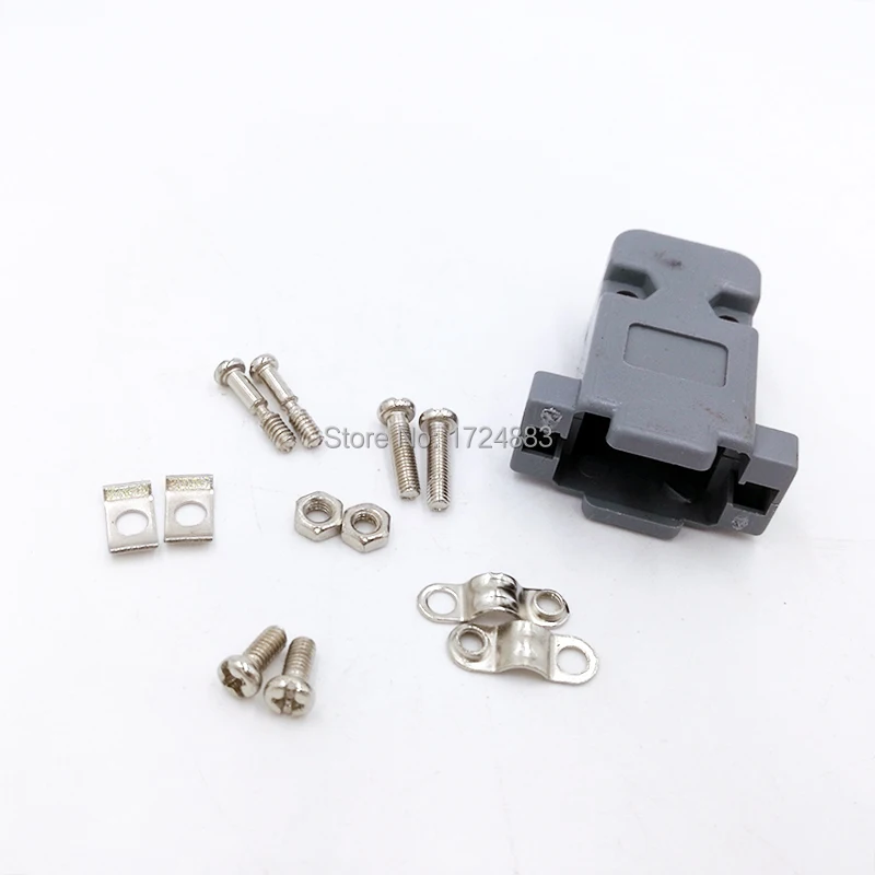 DB15 connector VGA Plug D type 15 pin hole port socket adapter female&Male Screw installation + shell DP15