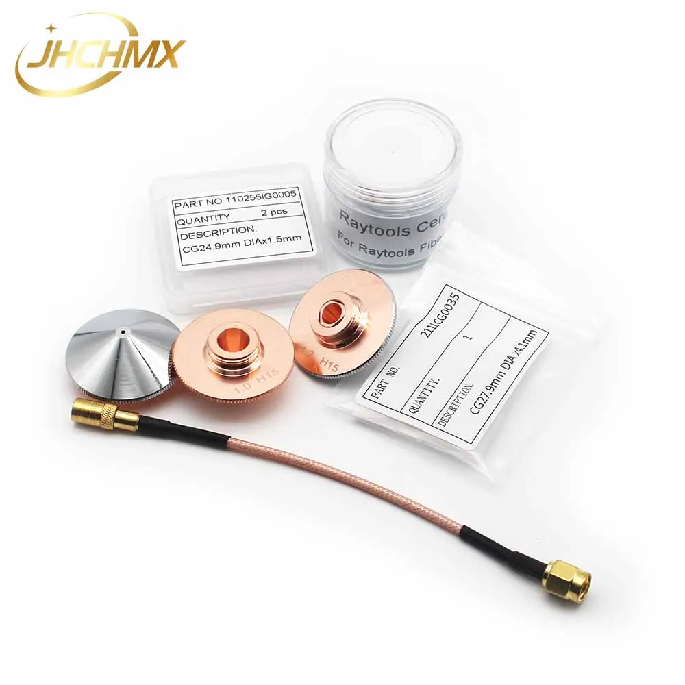 JHCHMX 3 teile/los Raytools Sensor Kabel Transformator Draht SMB-SMA TTW Linie Für Raytools Faser Laser Schneiden Kopf BT230/BT240 BM110