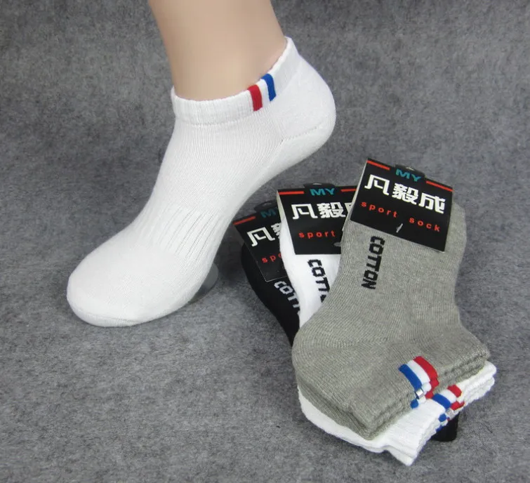 Mens Ankle socks thick socks 30 pairs/lot #3190