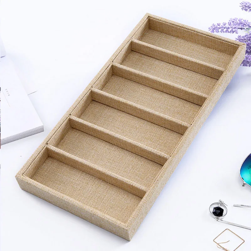 Factory direct sales 6 Sunglasses display box sunglasses jewelry display storage box glasses display Report