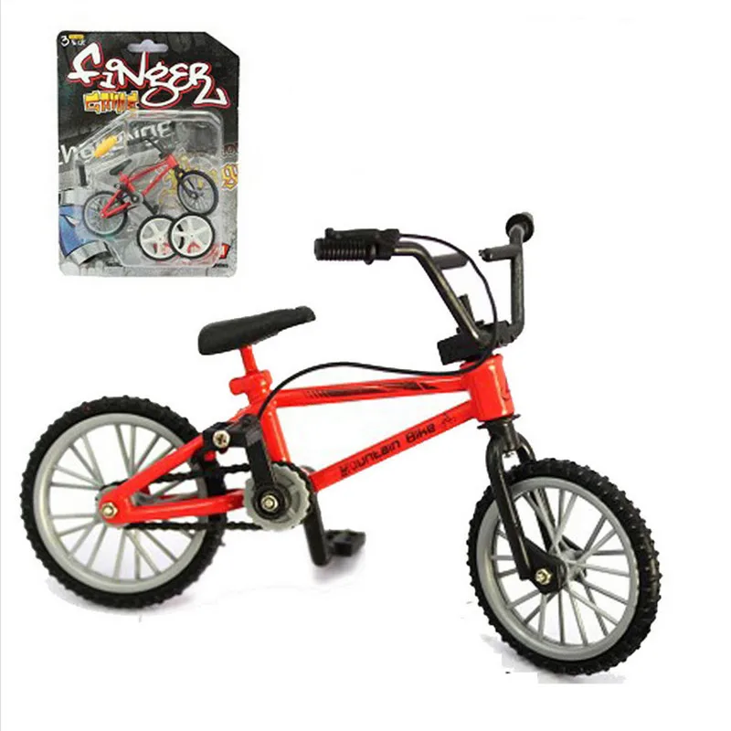 random 2 pcs Flick Trix  Alloy Bicycle Finger Cycling Model Bike BMX Players toys action figure brinquedos