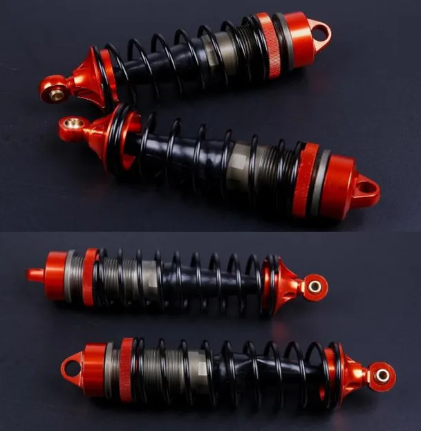 CNC metal front and rear shock absorber set for 1/5 ROFUN LT Losi 5ive-T