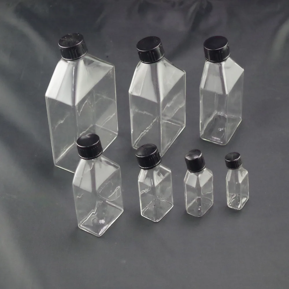 Tissue culture flask 50ml cell culture flask with bevel screw cap