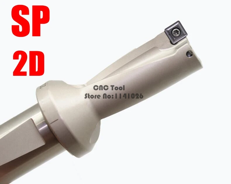 Imagem -02 - Brocas de Furadeira tipo Furadeira Indexável para wc sp 2d sd 51 52 53 54 55 mm