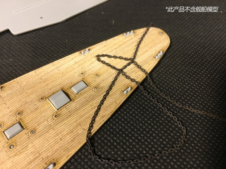 Деревянная палуба в масштабе 1/350 для HobbyBoss 86502, комплект модели корабля итальянского тяжелого крейсера Pola 121.