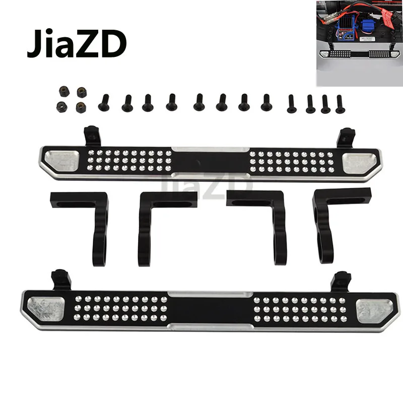 

2PCS CNC Alloy TRX4 Metal Pedal Side Board for 1/10 RC Crawler Traxxas TRX-4 Trx 4 Upgrade Parts Free shipping ZXZ