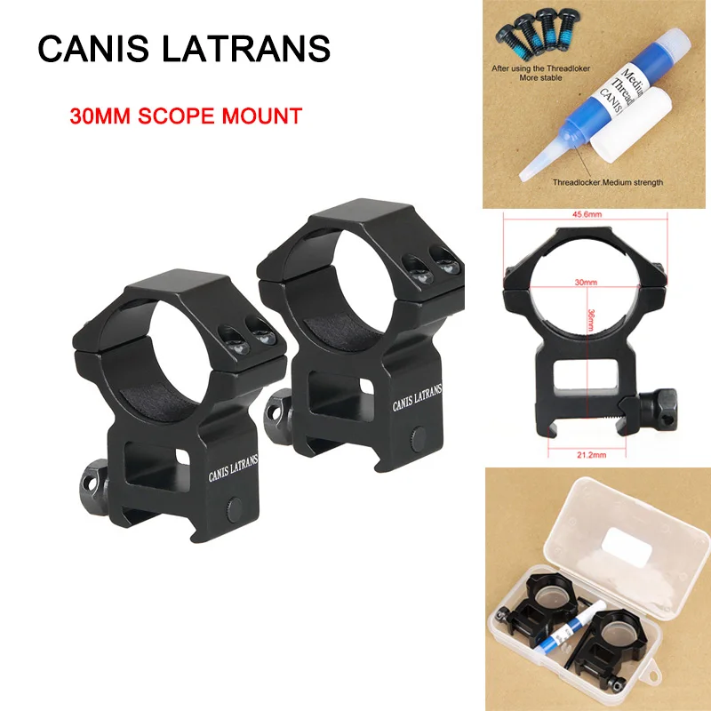 Canis Latrans Tactical Rail Side Mount Quick QD Style 30mm Detach Weaver rail Double Side Scope Sight Mount GZ24-0114B