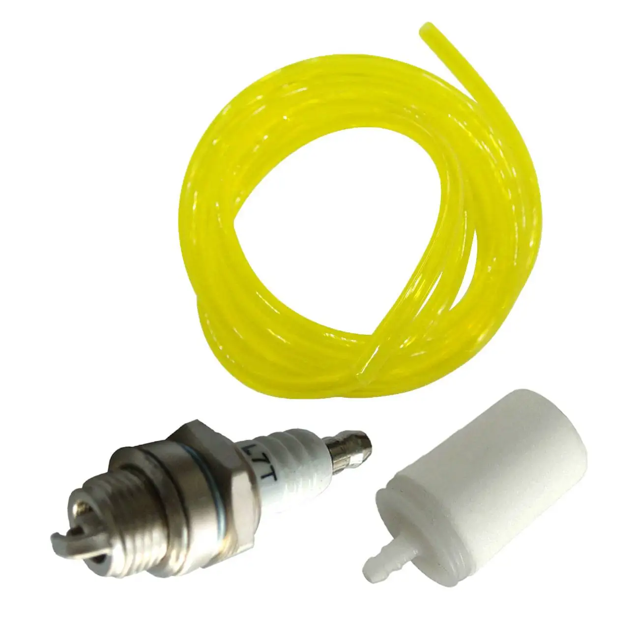 Filtro de combustible, bujía de línea de combustible, compatible con motosierra HUSQVARNA 50, 51, 55, 61, 268, 272 XP, 345