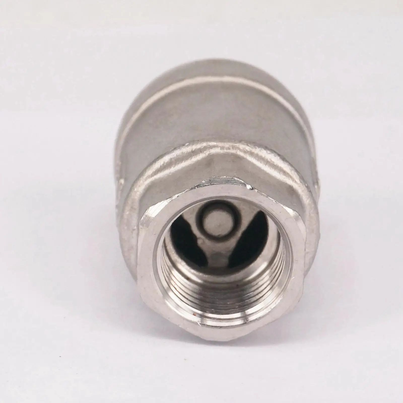 DN15 1/2 "BSP Perempuan Thread 304 Stainless Steel Inline Spring Valve non-return One way Valve 229 PSI