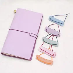 Genuine Leather Notebook Closer Protective Leather Piece With Repair Rubber Band For Handmade Travel Journal Accessories