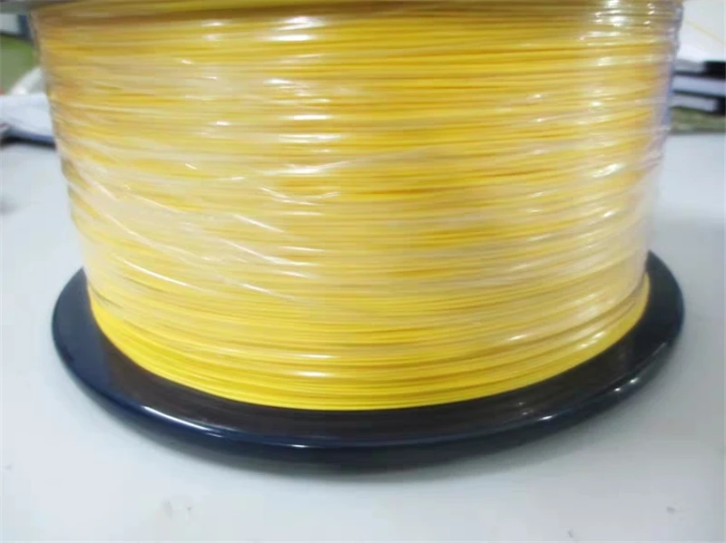 1000mtr 0.9 มม.tighted สายเคเบิล G652D G657A 9/125um SM สีเหลืองสำหรับไฟเบอร์ pigtails ftth Singlemode สาย 1 km/ม้วน ELINK