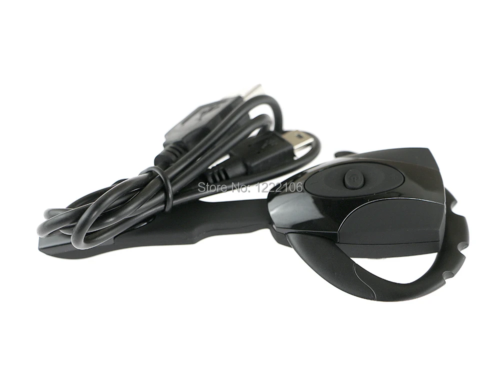 1 قطعة سماعة رأس قابلة للشحن للألعاب متوافقة مع البلوتوث سماعة أذن لاسلكية لـ PS3 /PC/الهاتف المحمول