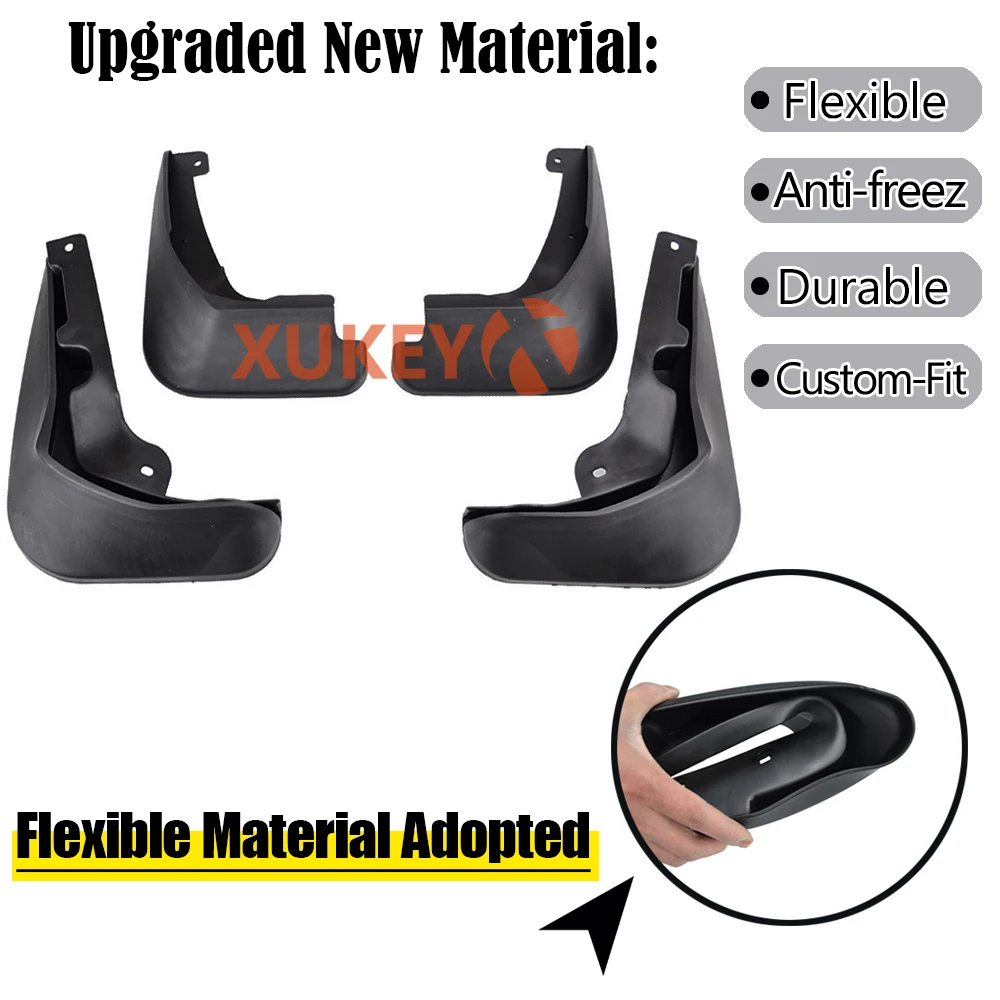 For Ford Focus 3 MK3 4Dr Sedan 2011 - 2016 Set Mud Flaps Front Rear MudFlaps Splash Guards Mudguards Fender 2015 2014 2013 2012