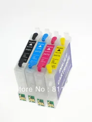 T0631 -T0634 Refillable ink Cartridge for EPSON STYLUS C67 C87 CX3700 CX4100 CX4700 Printers