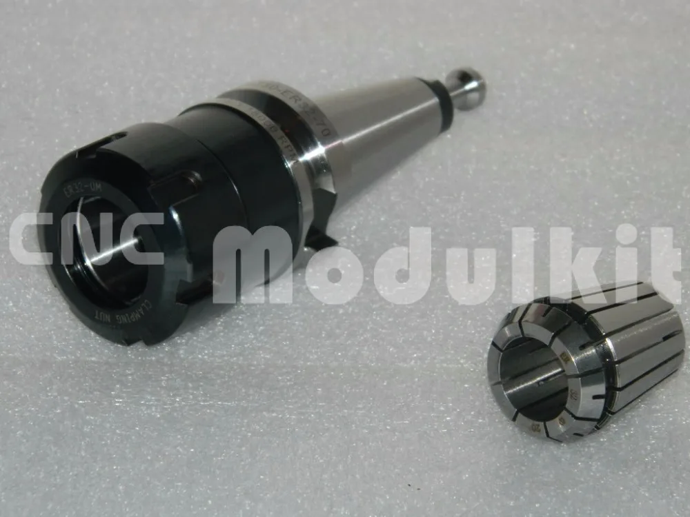 Precision Tool Holder BT30 - ER32 - L70mm Balance RPM G6.3 / 18000 Thread CNC MODULKIT Work On CNC Milling & Machining Center