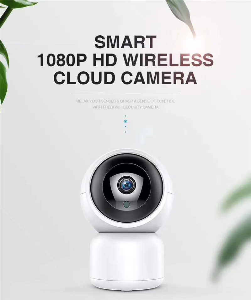 2MP 1080P HD Lưu Trữ Đám Mây Camera IP Không Dây