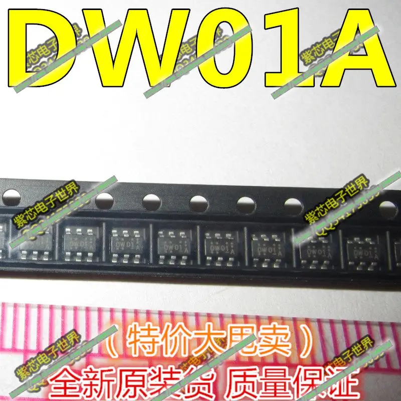 10pcs/lot DW01A DW01V DW01 SOT-23 In Stock