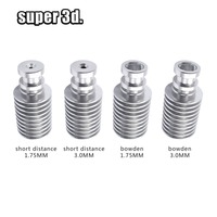 3D Printer V5 J-head Extruder Radiator  For Remote All-Metal Long / Short Distance Heat Sink Pipe For 1.75mm / 3.00mm  V5 hotend