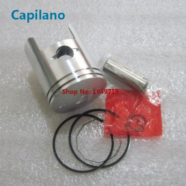 دراجة نارية AX100 مجموعة كبّاس مع حلقة المكبس المكبس دبوس المكبس قفل دبوس لسوزوكي الكلاسيكية 2 السكتة الدماغية 100cc AX 100 أجزاء المحرك #5