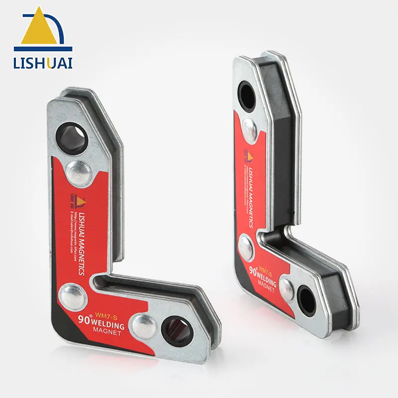 2 sztuk wewnątrz/na zewnątrz 90 stopni neodymowe magnesy spawalnicze uchwyt/silne 30 60 90 kąty NdFeB zacisk magnetyczny