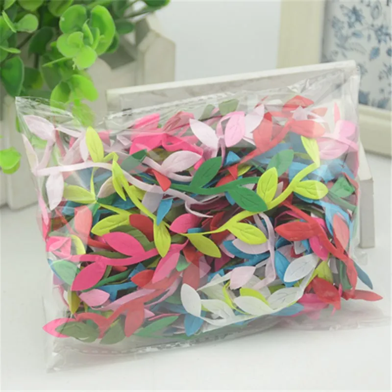 9m Multicolor Artificial Silk Leaves Flowers  Rattan DIY Garland Accessory For Home Wedding Party Garden Decor DIY Free Shipping