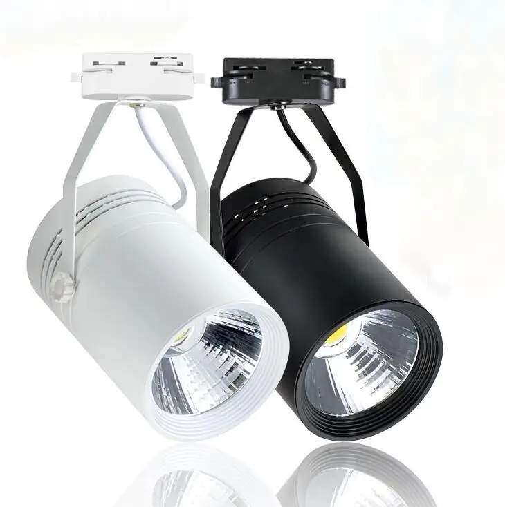 COB LED track light 30W LED track spot light ceiling LED track spotlight 30W LED track spot