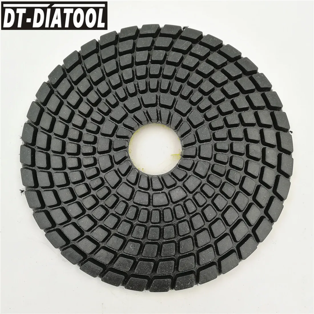 DT-DIATOOL 10/20pcs  Dia100 Diamond Pads polishing Disc Wet Tiling flexible Sanding Wheel for Granite Angle Grinder