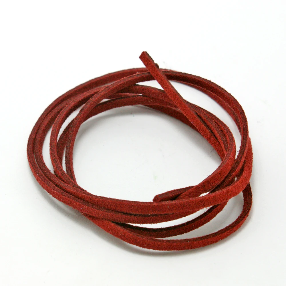 New Promotion 2.5-2.6mm Jewelry findings colors U-pick Korean Suede Cord 4 m/lot Thread String for DIY Necklace & Bracelet