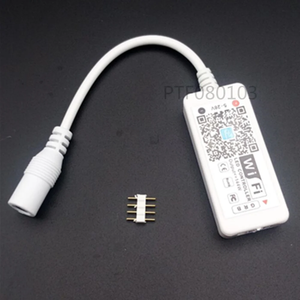 1pcs 144W RGBW Wifi LED RGB Controler DC12V MIni Wifi RGB / RGBW LED Controller for RGB / RGBW LED Strip