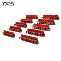 20pcs 1:100 Cinema Chair Model Toys Film Chairs Diorama Architecture Model Making Miniature Movie Theaters Scenery