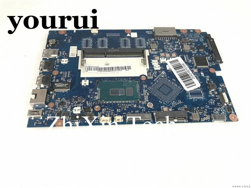 yourui Free Shipping For Lenovo 100-15IBY 100-15IBD Laptop Motherboard CG410/CG510 NM-A681 with i5-5200U CPU 100%Tested