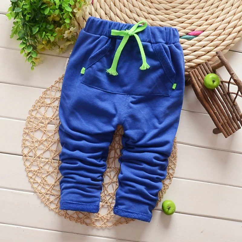 2024 Spring Autumn new Baby Harem Pants 100% Cotton Good quality Baby Boy Pants Girls Casual Pants Baby Pants