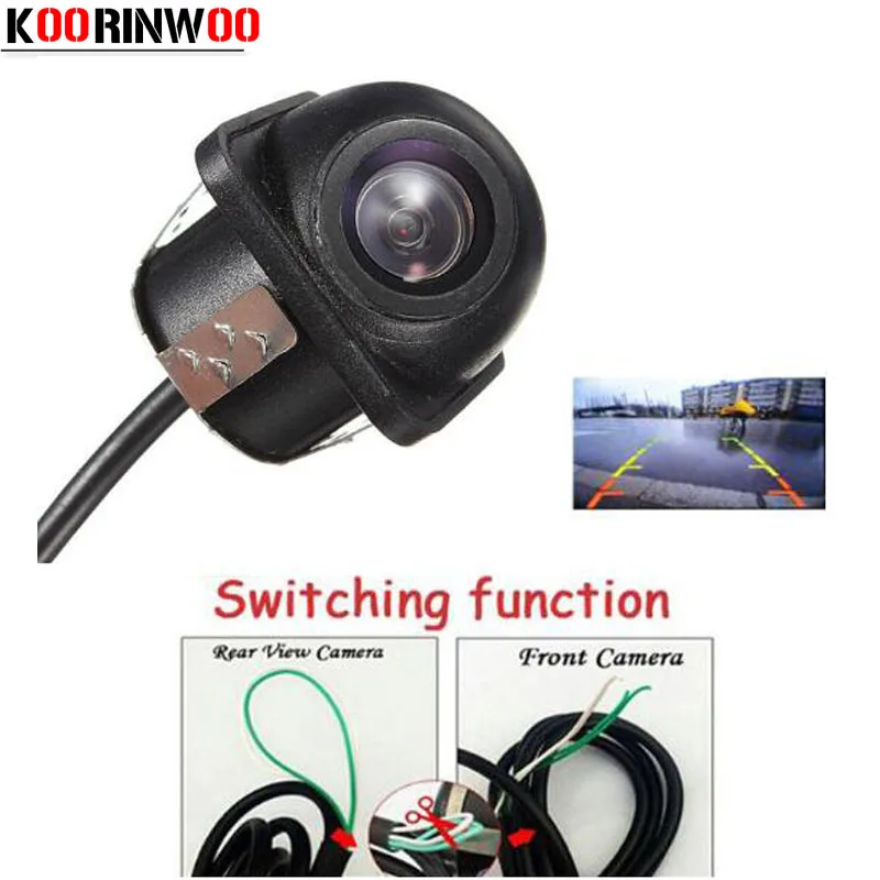 Koorinwoo CCD 170 Degree Car Rear View Camera / Front form Camera Switching Reversing Backup Vehicle Camera Parking Accossories