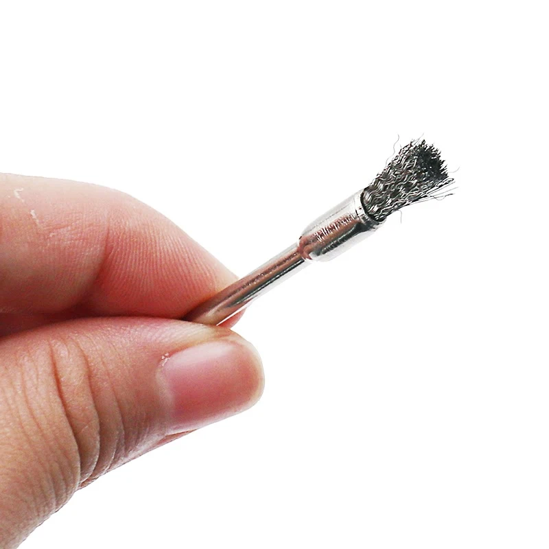 JIGONG 9pcs Steel brush Wire wheel Brushes Die Grinder Rotary Tool Electric Tool for the engraver