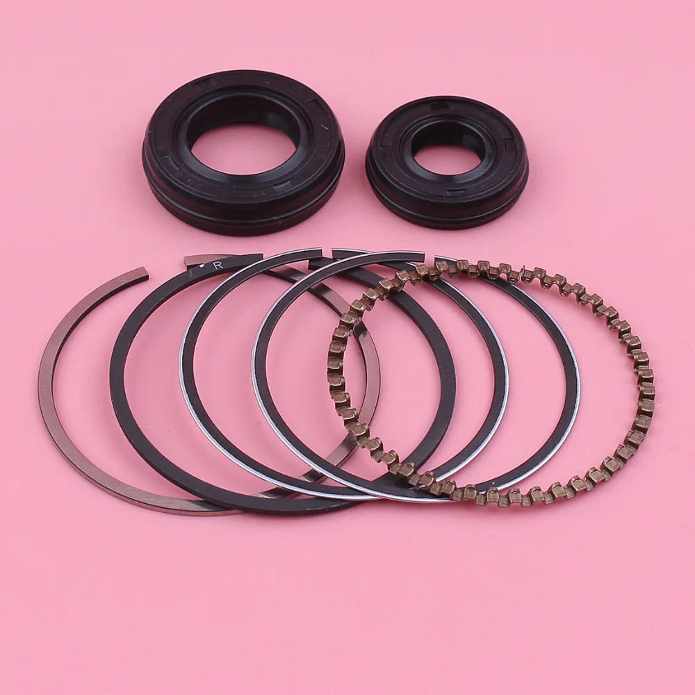 39Mm Zuigerveren Krukas Crank Oliekeerring Set Kit Voor Honda GX35 Gx 35 4 Takt Grasmaaier Motor onderdeel