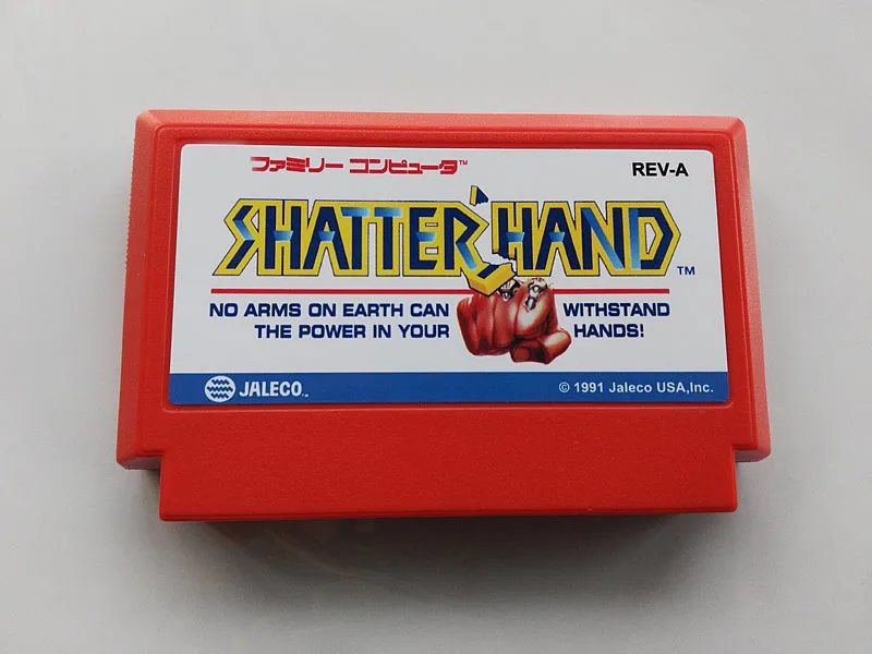 8bit game card : Shatter Hand ( Japan Version!! )