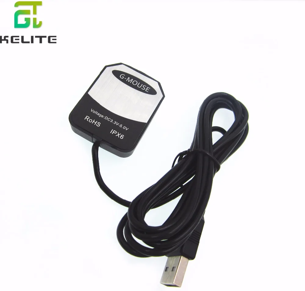 Receptor GPS USB 7020, chip gps, antena, ratón G, reemplaza BU353S4 piezas, 1 VK-162