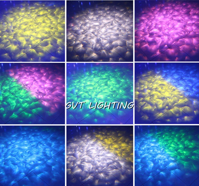 LED Water Wave Effect Ripple Projector 50W Led Stage Light for Disco DJ Party Show Home Entertainment KTV Background