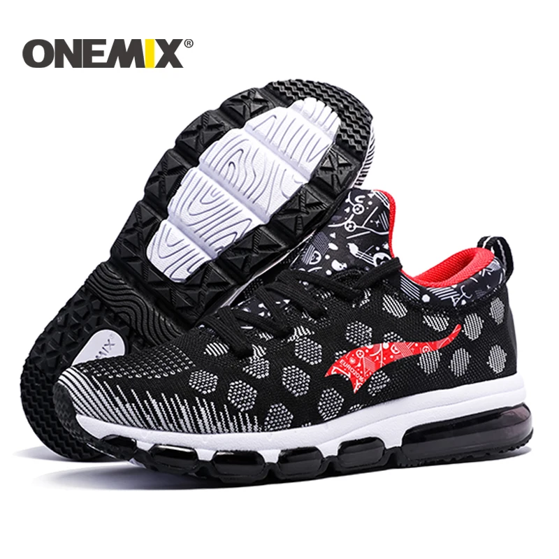 ONEMIX  New men Running Shoes Men\'s Cushion Sneaker Original Zapatos Elastic Women Jogging Shoes Trainers Sport Shoes women