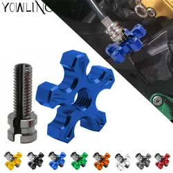 M8 M10 Motorcycle Clutch Cable Wire Adjuster For YAMAHA YZ125 YZ250 YZ426F YZ450F YZ250F YZ 125 250 426F 450F 250F 2001-2007