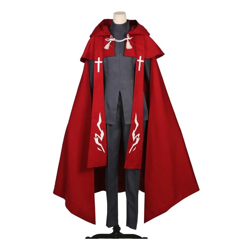 Fate/Apocrypha Amakusa Shirou Tokisada Shirou Kotomine Cosplay Costumes Cosplay Coat