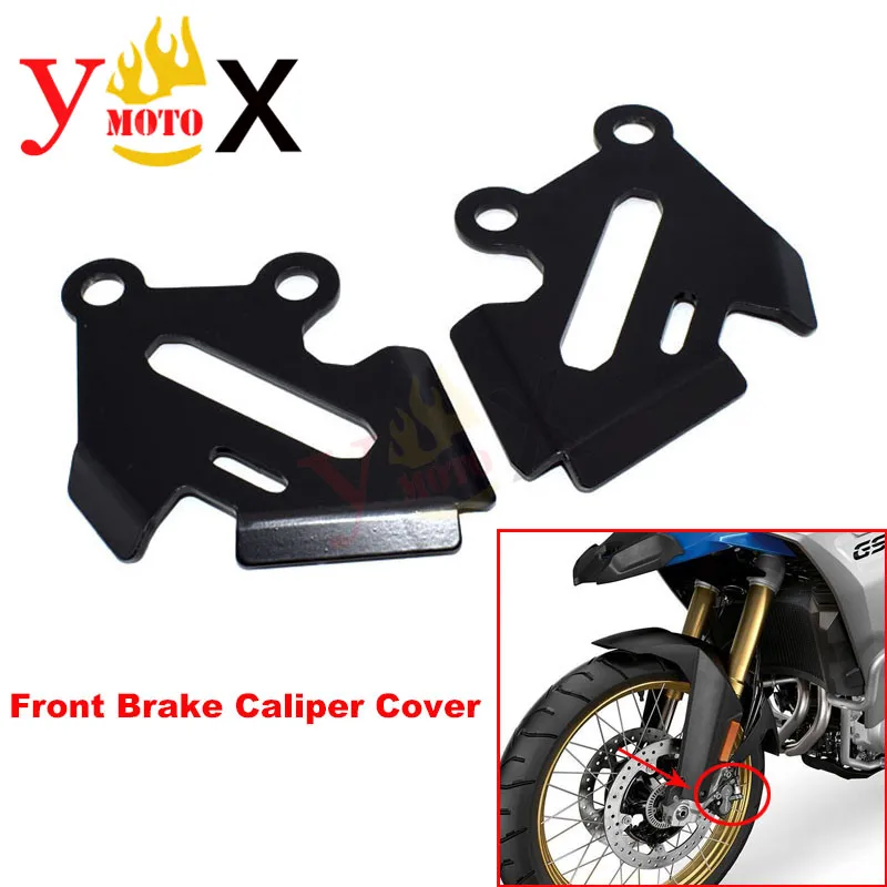 

Pair Motorcycle Front Brake Caliper Cover Guard Protection Protector Steel For BMW F750GS F850GS F750 F850 GS 2018 2019