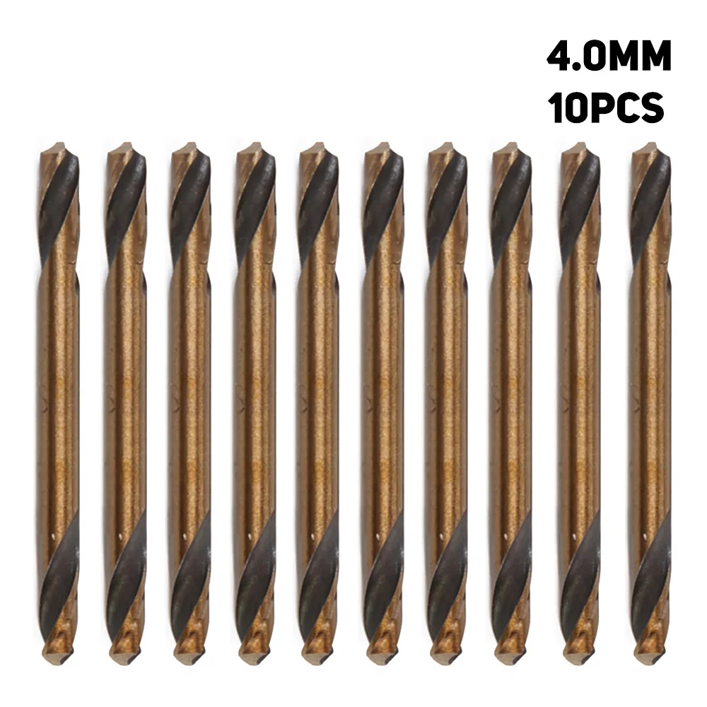 High Quality 10pcs mini 3-5.2mm Twist Drill Bit saw set Open Shallow Hole Spiral HSS cobalt Double End metal Woodworking Tools